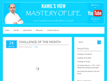 Tablet Screenshot of kamilsview.com